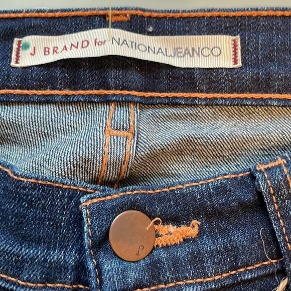 J brand jeans 29 dark blue wash light stretch - Picture 2 of 16